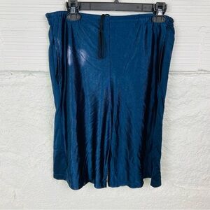 Starter Blue Satin basketball shorts size XL
